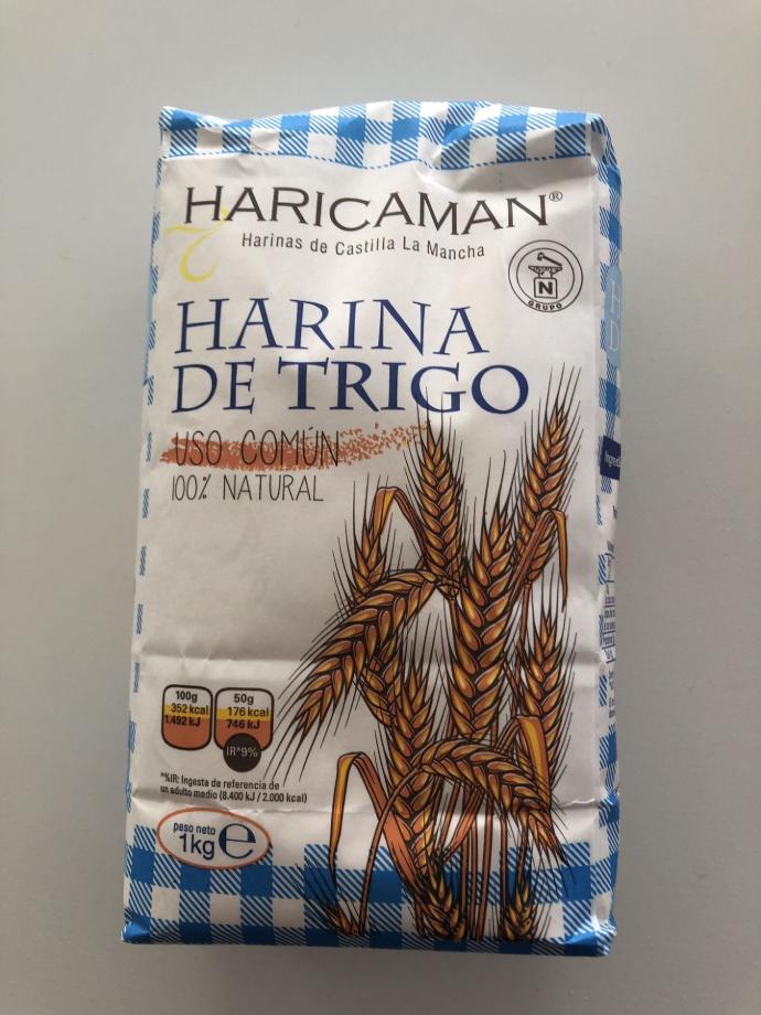 Harina de trigo Haricaman bolsa 1kg