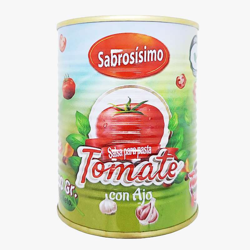 Salsa de Tomate con Ajo para Pastas (Lata 400 g)