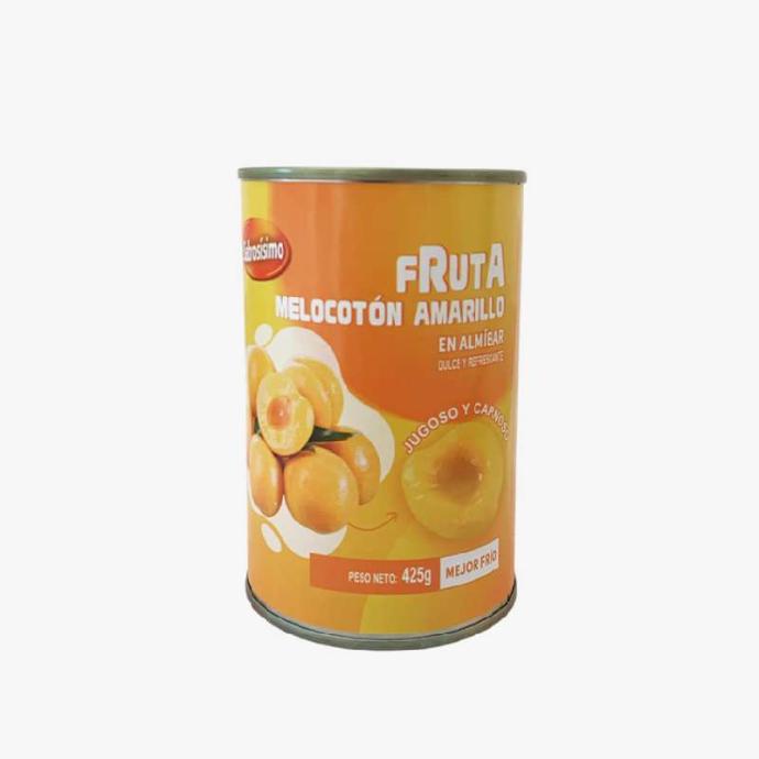 Melocotón Amarillo en almíbar Sabrosísimo 425g