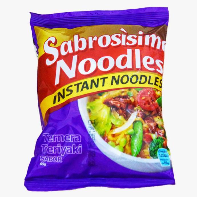 Sopa estilo ramen sabor Teriyaki