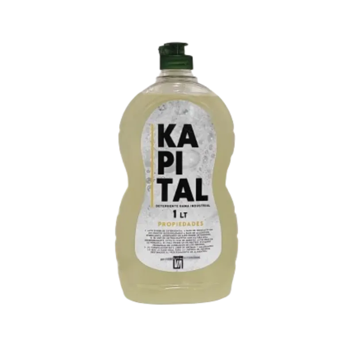 Detergente Kapital Líquido para Lavar Brisas del Mar 1 L