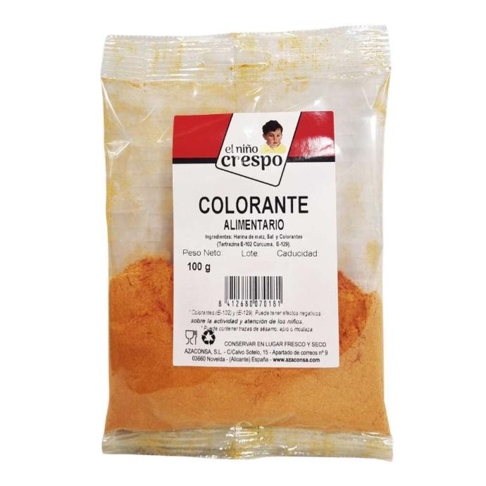 Colorante alimentario Niño Crespo bolsa 100g