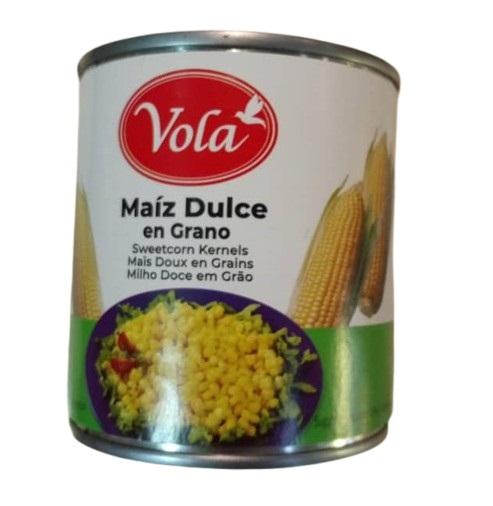 Maíz dulce en grano Volá lata 150g