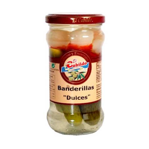 Banderillas enteras dulces 5 Pzas EL CABILDO 295 g