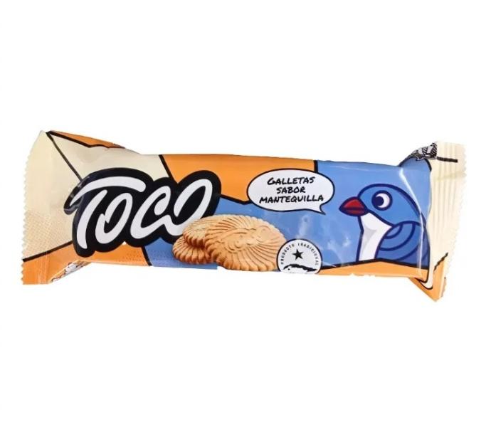 Galleta TOCO sabor Mantequilla 80 g