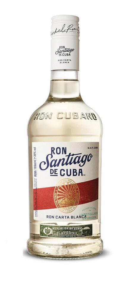 Ron Santiago de Cuba Carta Blanca