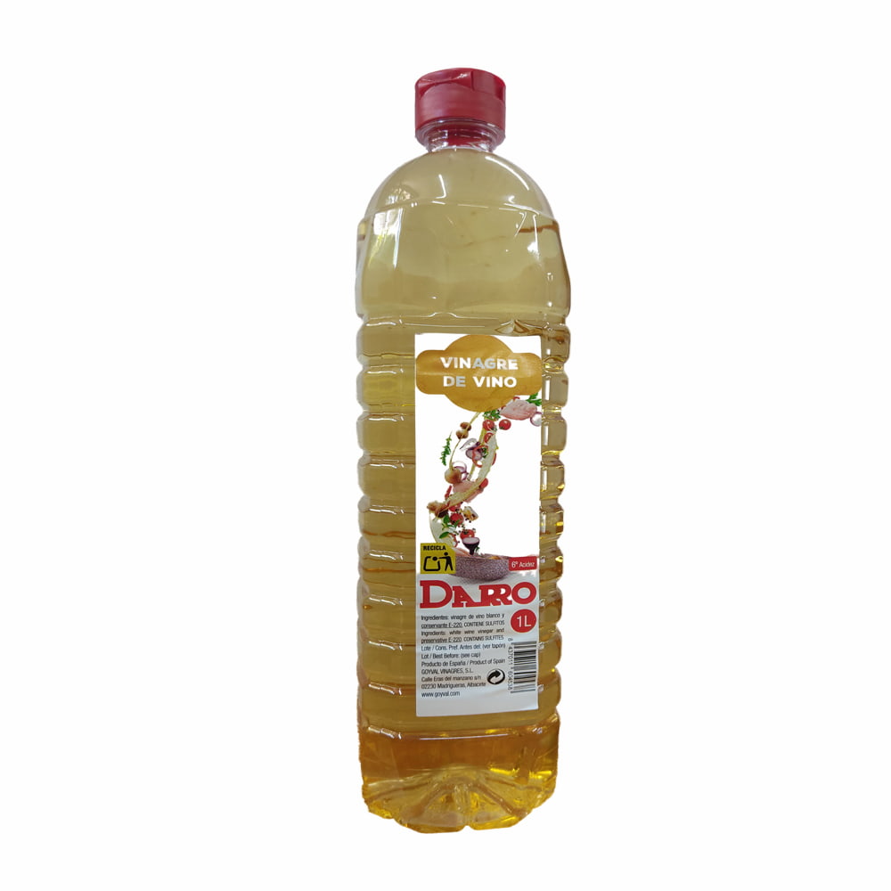 Vinagre de Vino Blanco DARRO 1L