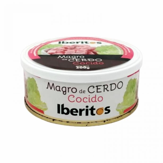 Fiambre Magro de Cerdo cocido Iberitos 200g