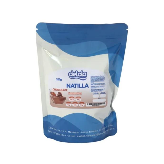 Natilla Chocolate deLola 200g