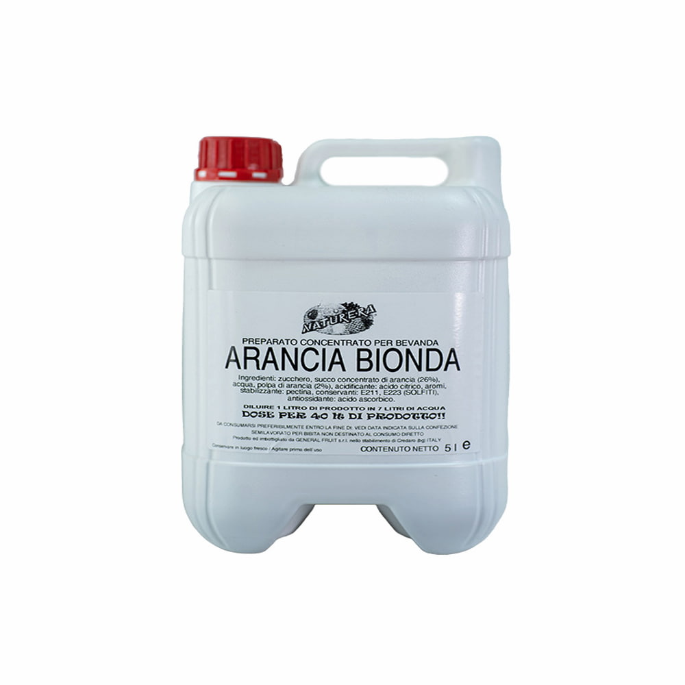 Jugo concentrado de Naranja Rubia 5L