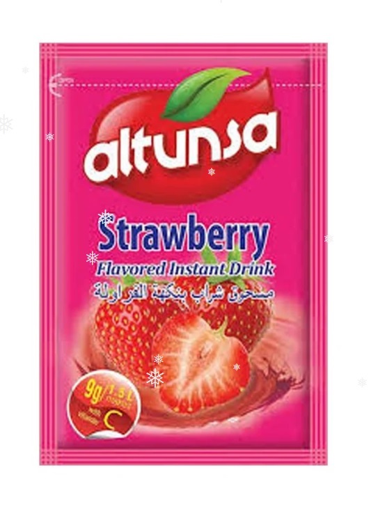 Refresco de Fresa Altunsa 9g