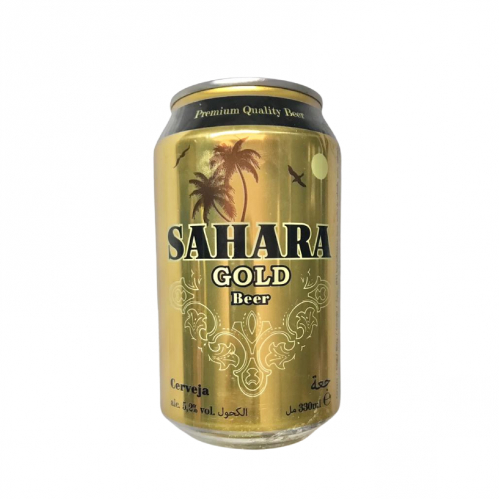 Cerveza Sahara Gold 330ml