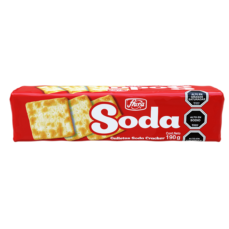 Galletas de Soda Fruna Familiar 190g