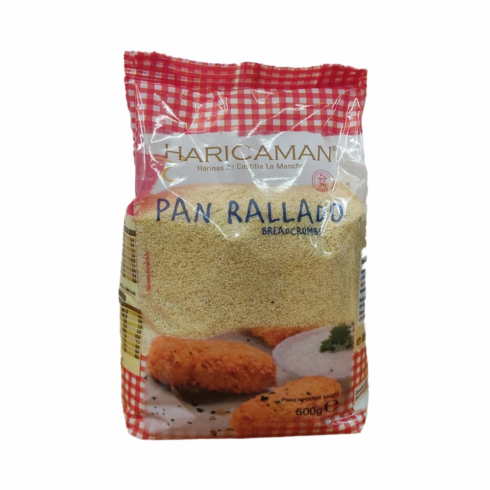 PAN RALLADO NATURAL HARICAMAN BOLSA 500G