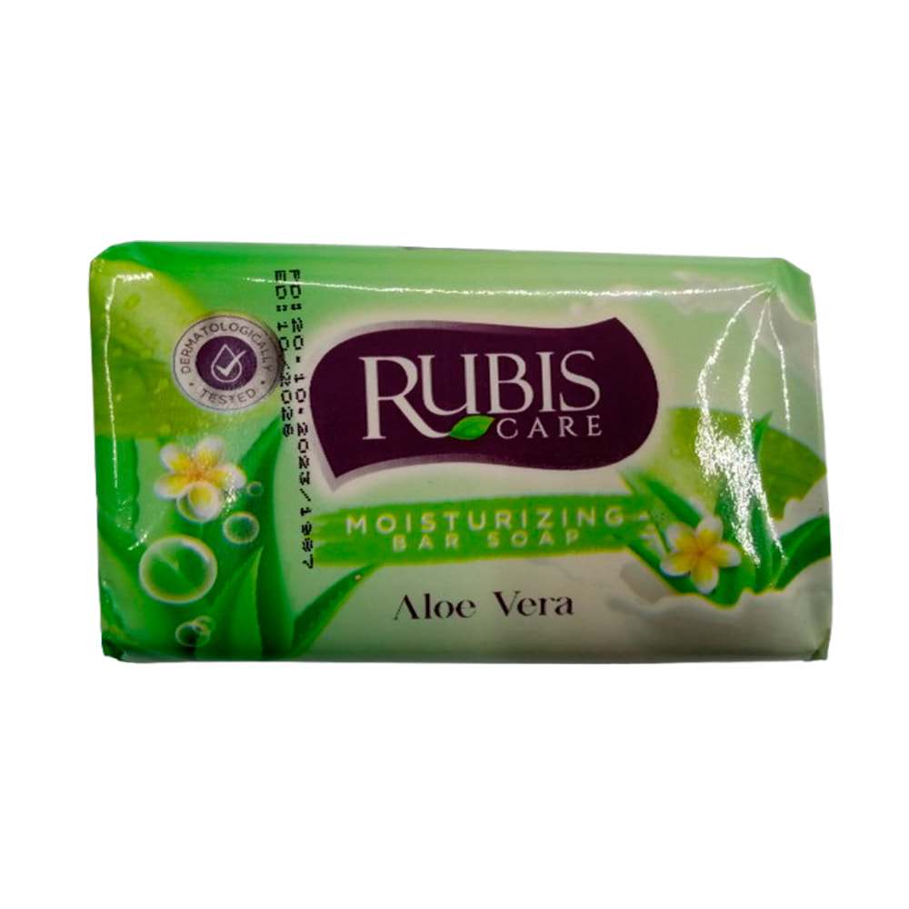 Jabon barra Rubis Care Aloe Vera 60 gr