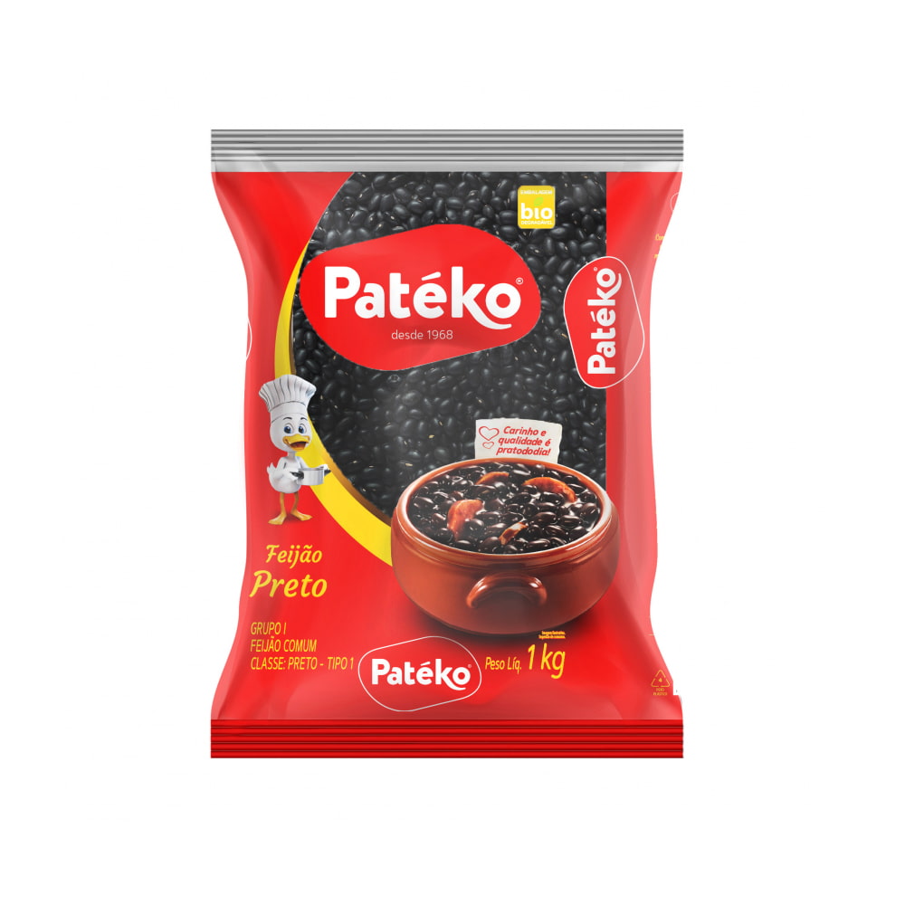 Frijol Negro PATEKO 1Kg