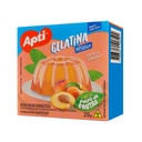 Gelatina sabor durazno APTI 20g